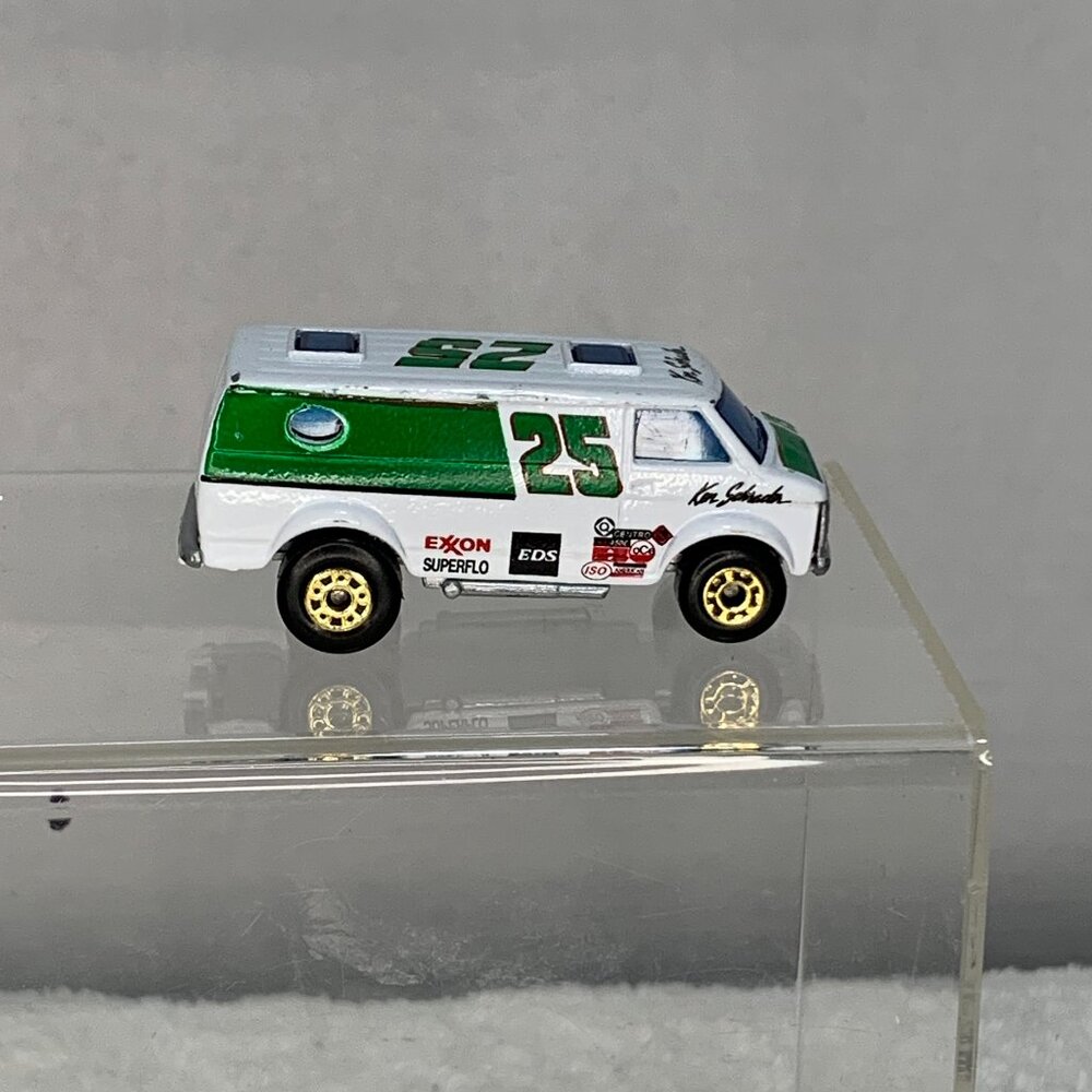 Matchbox NASCAR Chevy Van Ken Schrader #25